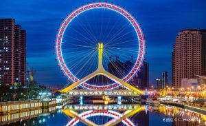 天津-天津之眼摩天轮+瓷房子+五大道+古文化街3日2晚拼小团-梦初商城